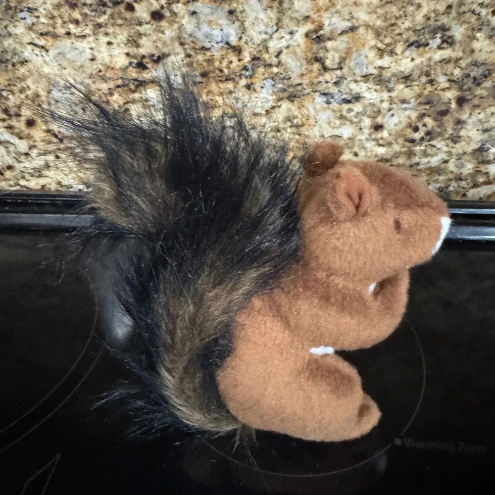 Douglas Cuddle Toys Brown Squirrel Plush Stuffed Animal Bushy Tail 6 Inch